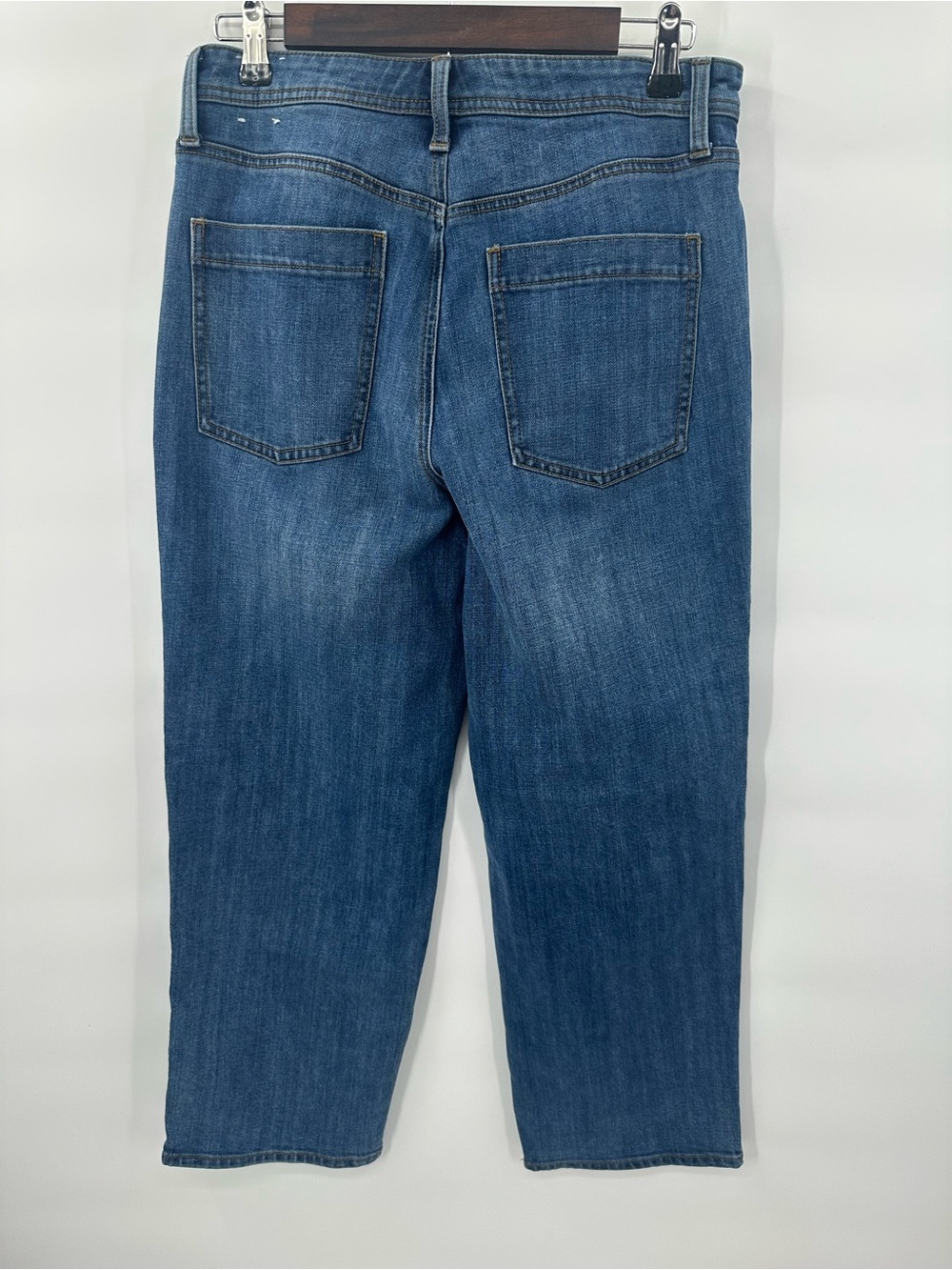 Talbots Stovepipe Jeans Women’s Size 8 Medium Wash Straight Leg Denim 1182 - Picture 3 of 8